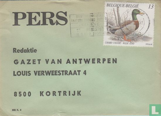 Postkantoor onbepaald - Boeteprocessie Veurne