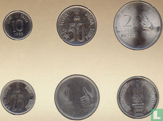 India combination set "Coins of the World" - Image 2