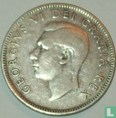 Canada 25 cents 1949 - Afbeelding 2