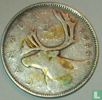 Kanada 25 Cent 1944 - Bild 1