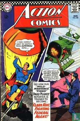 Clark Kent, Fighting Federal Agent! - Afbeelding 1