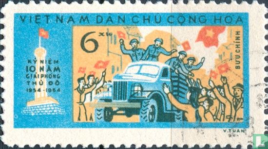 Tiende verjaardag van de bevrijding van Hanoi