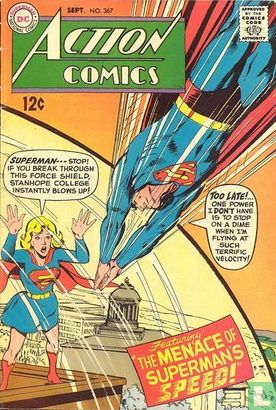 The menace of Superman's speed! - Afbeelding 1