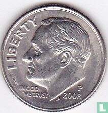 United States 1 dime 2008 (P) - Image 1