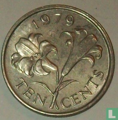 Bermuda 10 Cent 1979 - Bild 1
