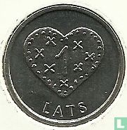 Latvia 1 lats 2011 "Gingerbread heart" - Image 2