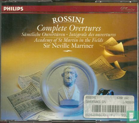 Rossini, Gioachino  Complete ouvertures - Afbeelding 1