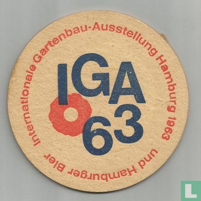 Internationale Gartenbau-Ausstellung Hamburg 1963 'IGA 63' / Hamburger Bier auf Ihr Wohl - Afbeelding 1