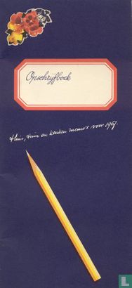 Opschrijfboek. Huis, tuin en keuken memo's voor 1967 - Image 1
