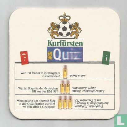 Kurfürsten Quiz / Wer traf früher - Image 1