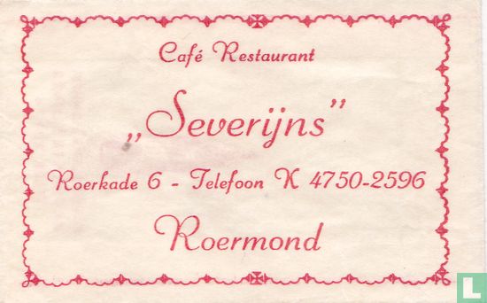 Café Restaurant "Severijns" - Image 1