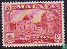 Sultan Yahya met landsmotieven 