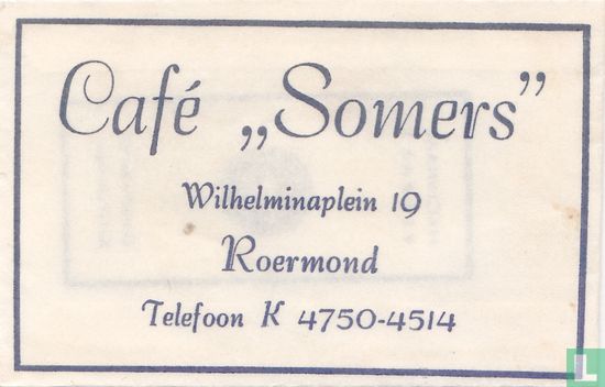 Café "Somers"  - Afbeelding 1