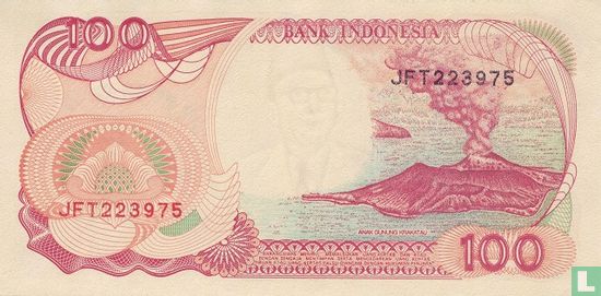 Indonésie 100 Rupiah 1999 - Image 2