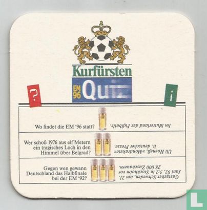 Kurfürsten Quiz / Wo findet die EM 96 statt - Image 1