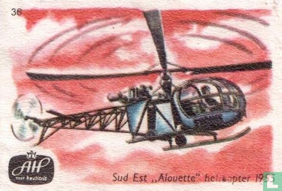 Sud Est  Alouette helicopter 1955