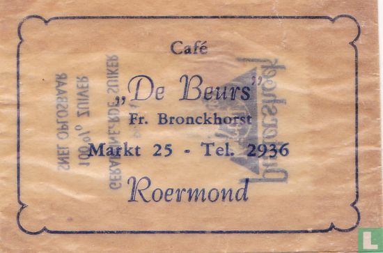 Café "De Beurs" - Bild 1