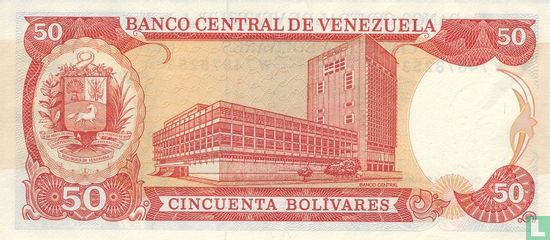 Venezuela 50 Bolivares (Signature 2) - Image 2