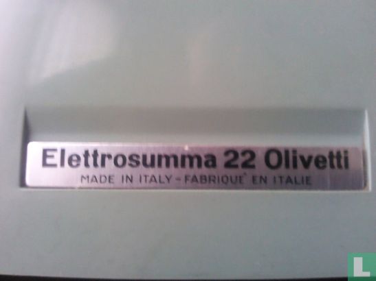 Olivetti Elettrosumma 22 - Image 3