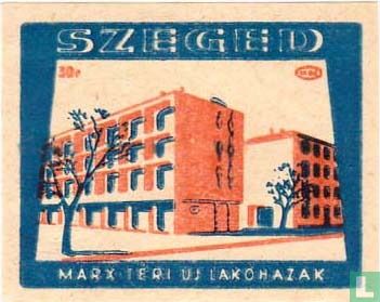 Szeged - Marx téri új lakóházak