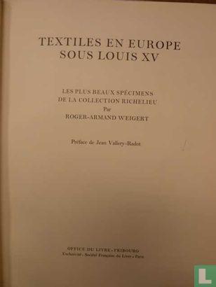Textiles en Europe sous Louis X.  - Afbeelding 3