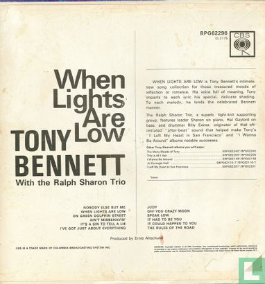 When light are low Tony Bennet - Image 2