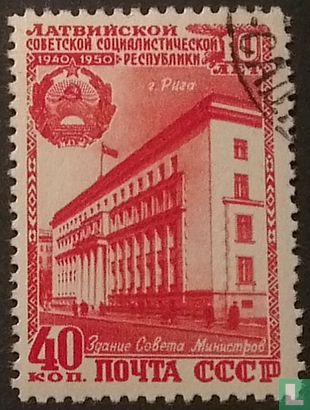 Sowjetische Republik Lettland