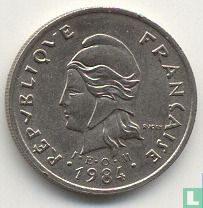 Polynésie française 10 francs 1984 - Image 1