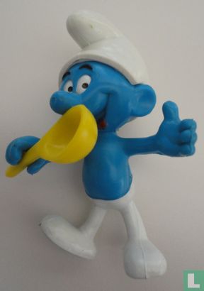 Smurf with ladle - Image 1