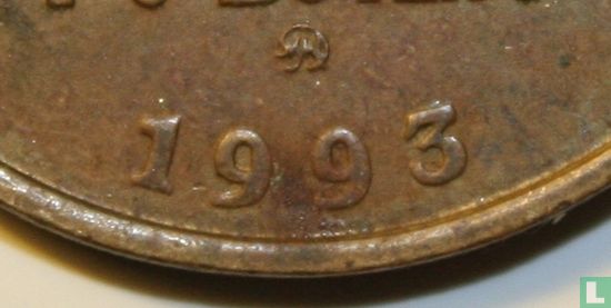 Russie 50 roubles 1993 (aluminium-bronze - MMD) - Image 3