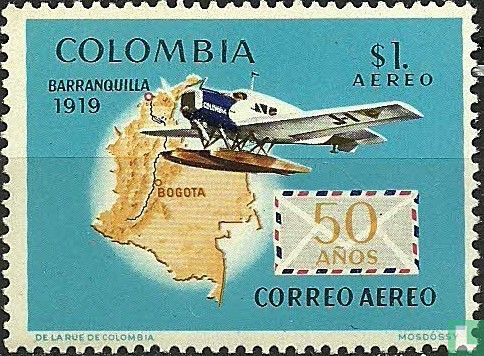 50 years of air mail