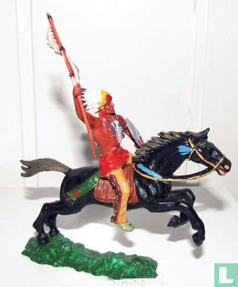 Indian on horseback  - Image 1