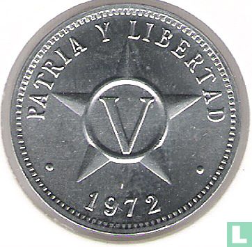 Kuba 5 Centavo 1972 - Bild 1