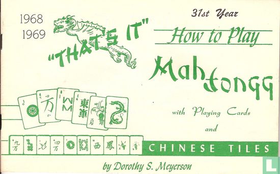 'That's It' How to Play Mah Jongg - Afbeelding 1