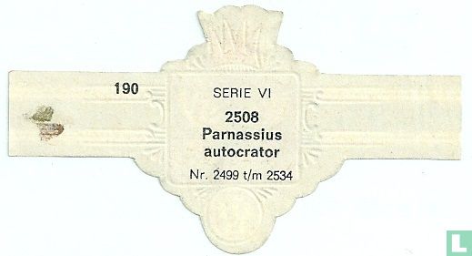 Parnassius autocrator - Afbeelding 2