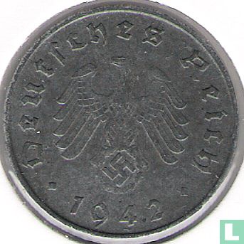 Empire allemand 10 reichspfennig 1942 (D) - Image 1