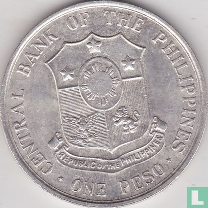 Philippines 1 peso 1964 "100th Anniversary Birth of Apolinario Mabini" - Image 2