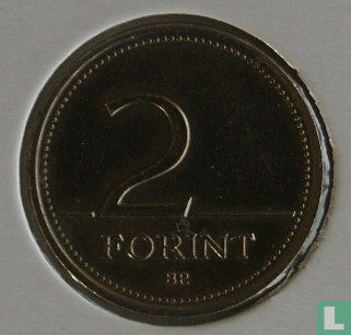 Hongarije 2 forint 1998 - Afbeelding 2