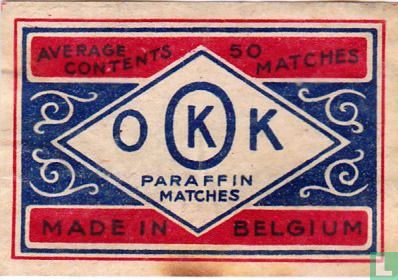 OKK paraffin matches