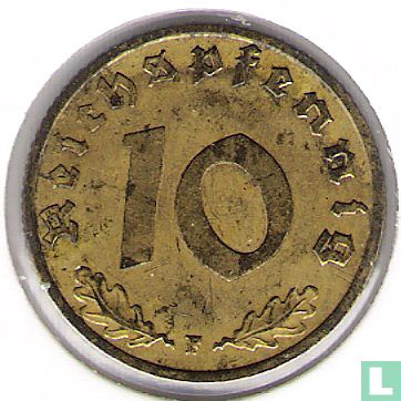 Empire allemand 10 reichspfennig 1937 (F) - Image 2