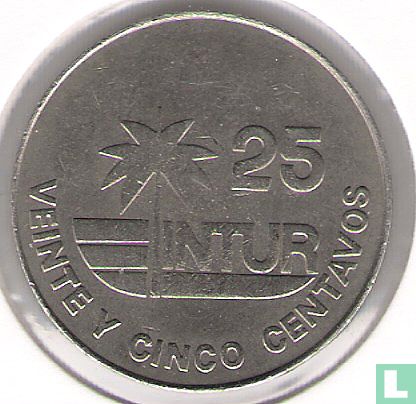 Kuba 25 convertible Centavo 1981 (INTUR - Typ 2) - Bild 2