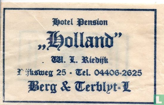 Hotel Pension "Holland" - Afbeelding 1