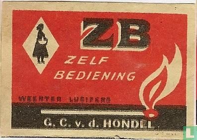 ZB zelfbediening C.C. v.d. Hondel