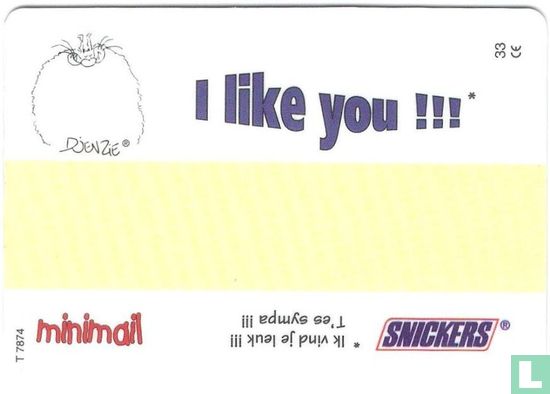 I like you !!! - Afbeelding 2