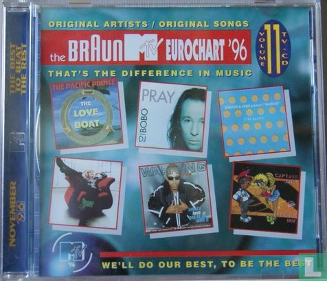 The Braun MTV Eurochart '96 volume 11 - Afbeelding 1