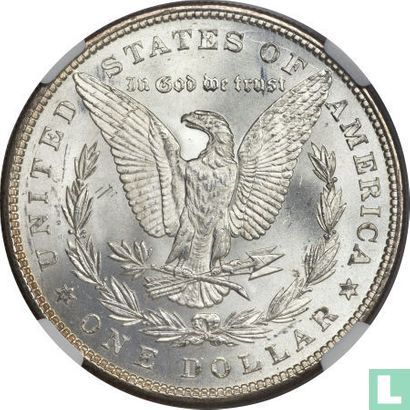 États-Unis 1 dollar 1878 (argent - sans lettre - type 4) - Image 2
