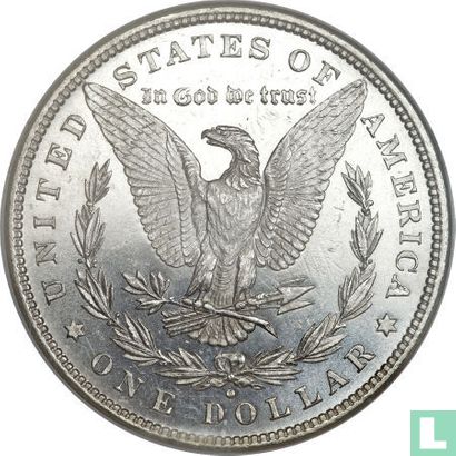 United States 1 dollar 1880 (O) - Image 2
