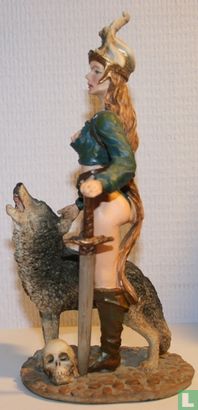 Woman with Wolf - Image 3