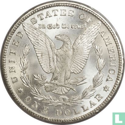 United States 1 dollar 1880 (CC - type 6) - Image 2