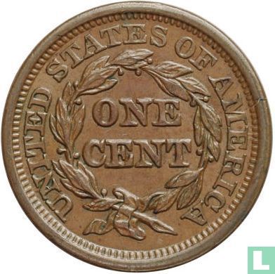 United States 1 cent 1846 (type 2) - Image 2